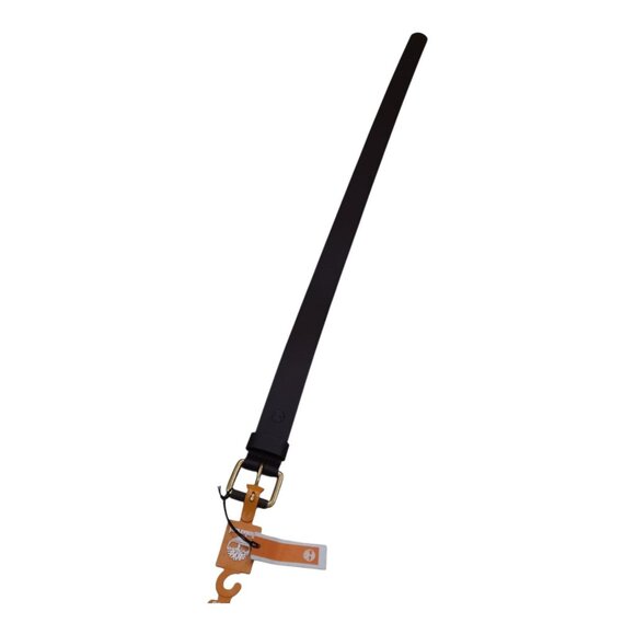 Timberland Mens Full Grain Leather Belt XL 42/44 Brown Brass Buckle 1 1/2" Wide - Picture 10 of 16